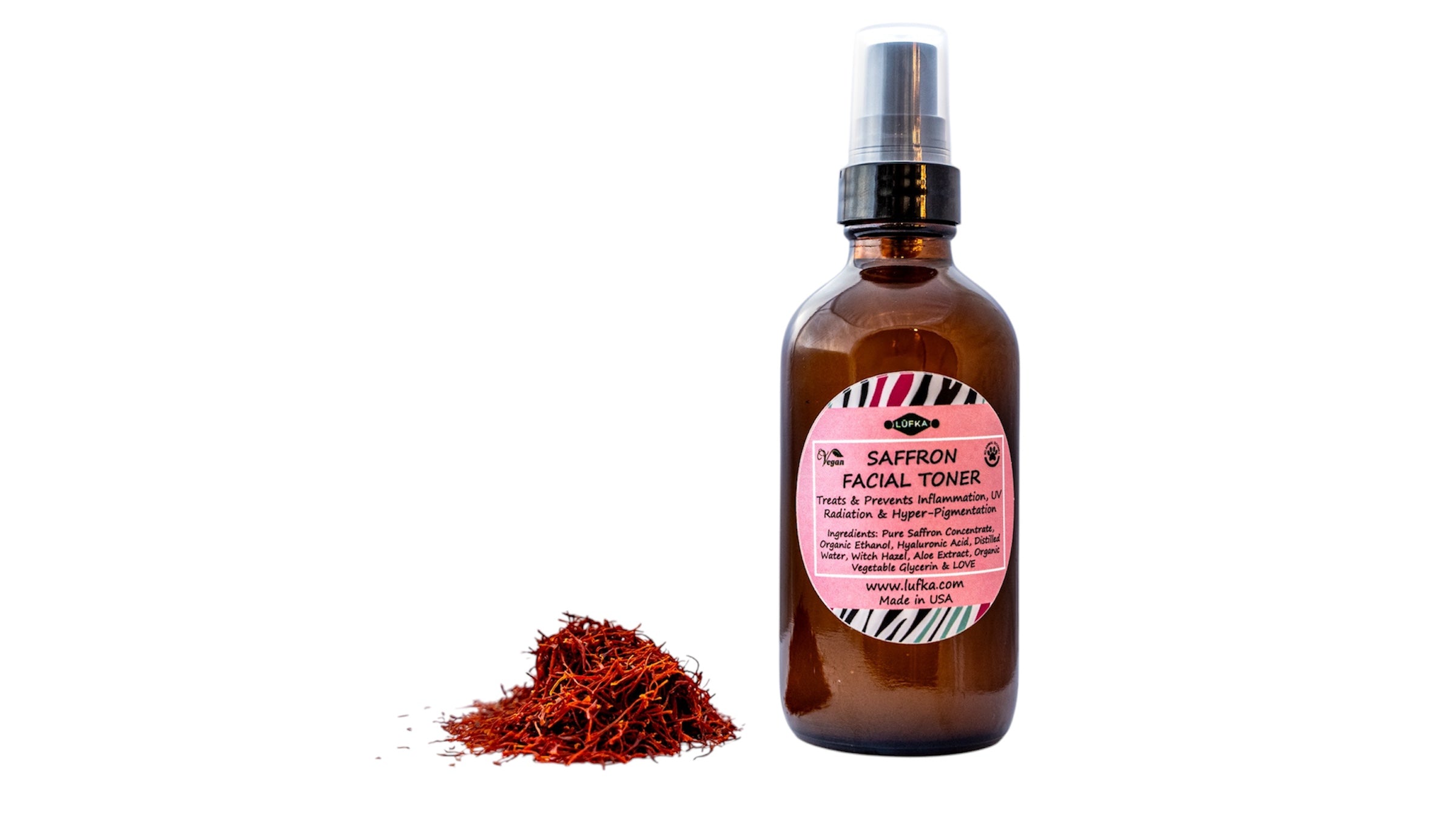 Saffron Facial Toner