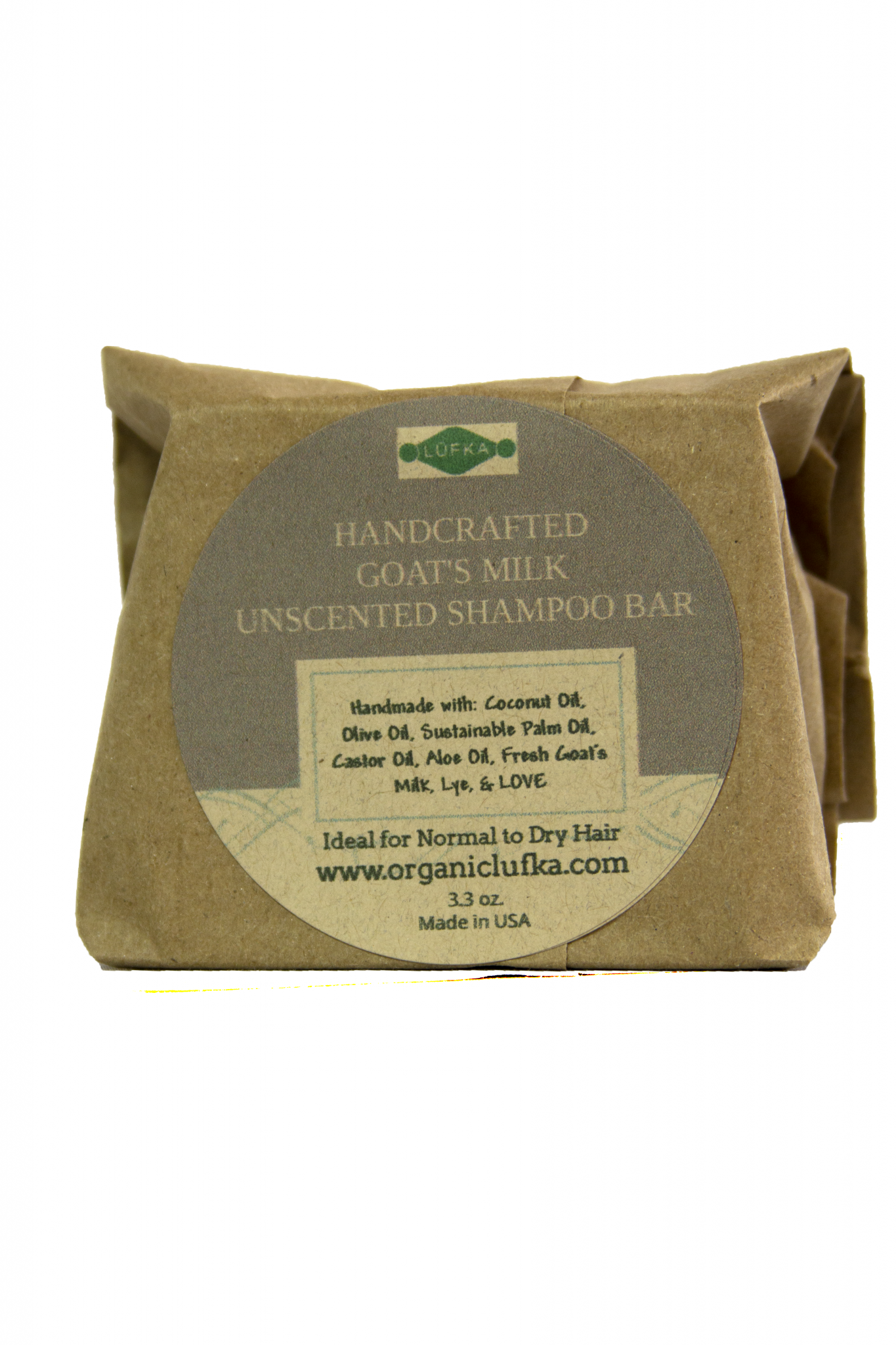 Unscented Goat's Milk Shampoo Bar