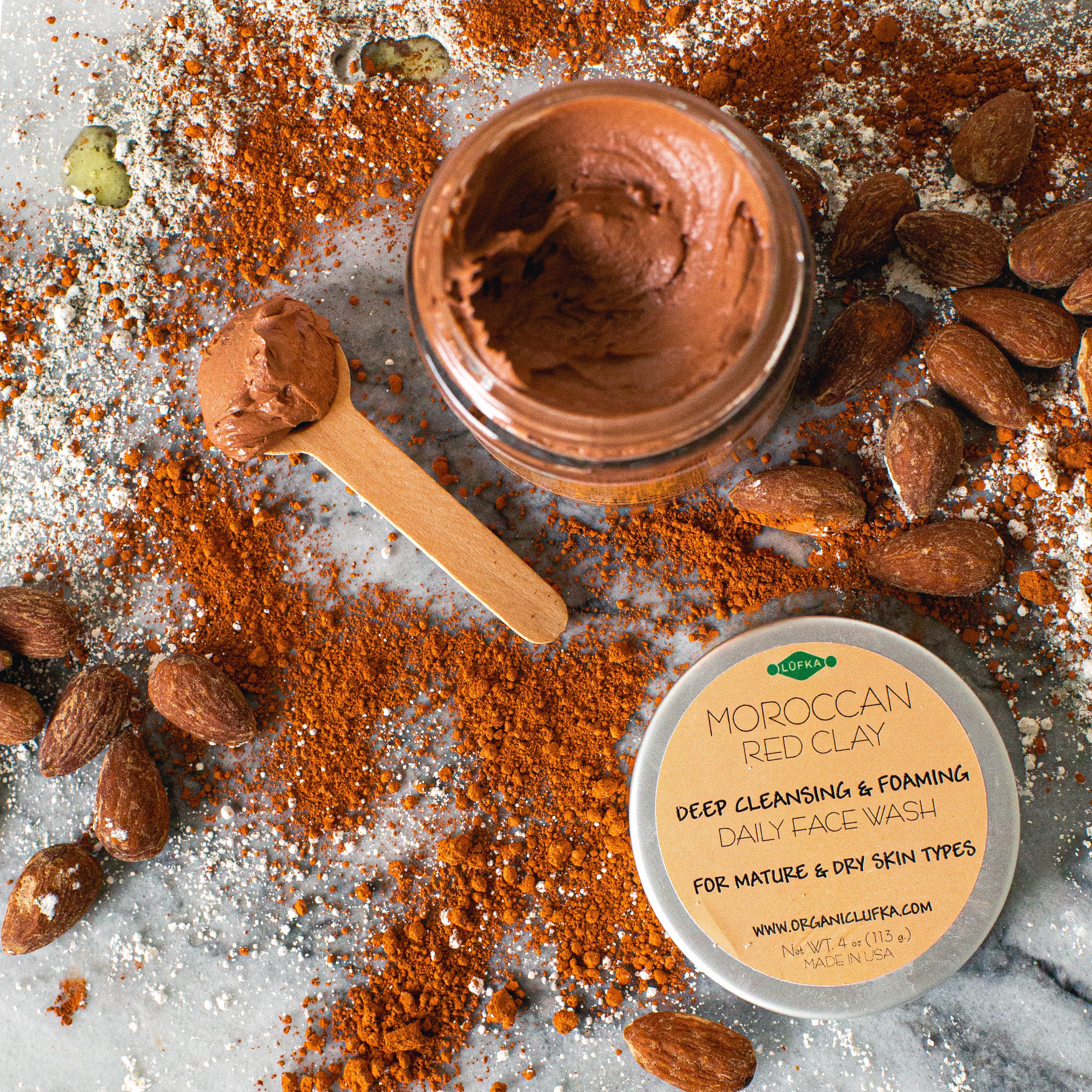 Moroccan Red Clay Daily Face Wash
