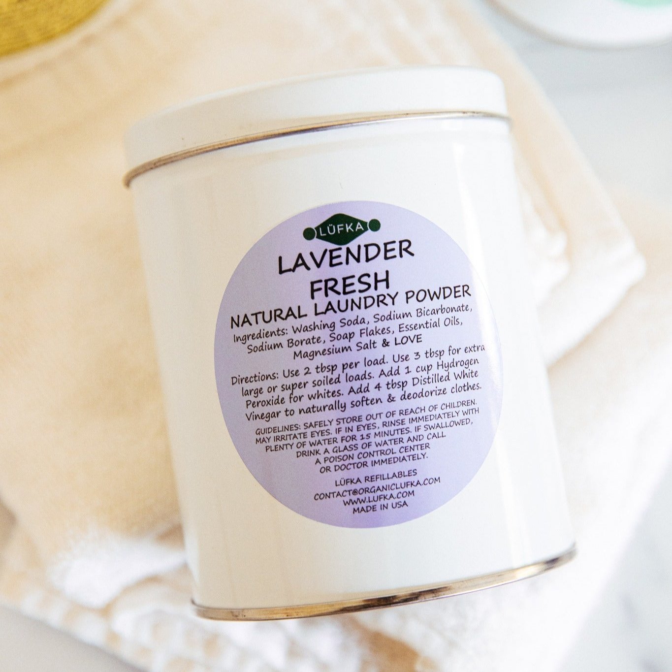 Lavender Fresh Natural Laundry Powder