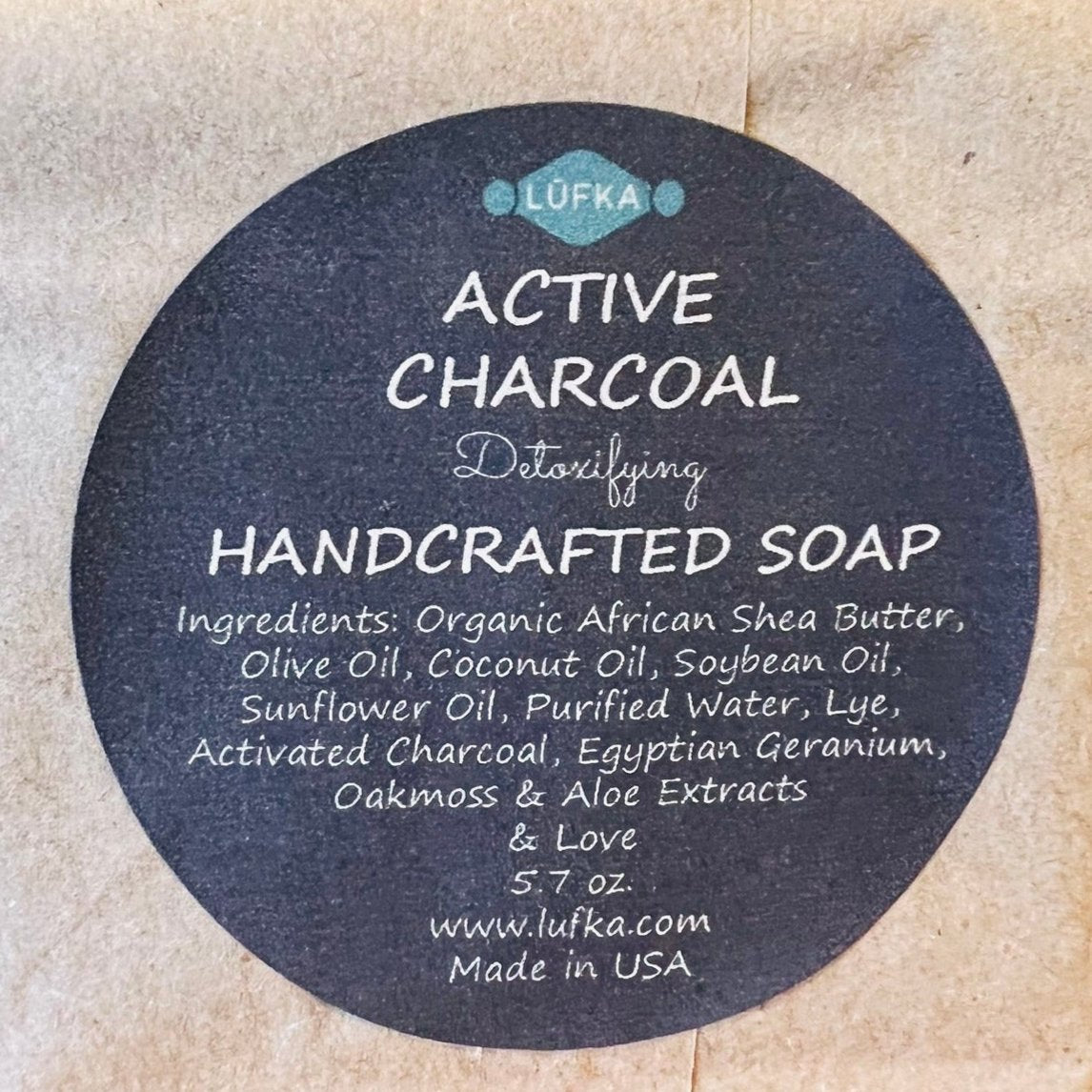 Active Charcoal Vegan Soap