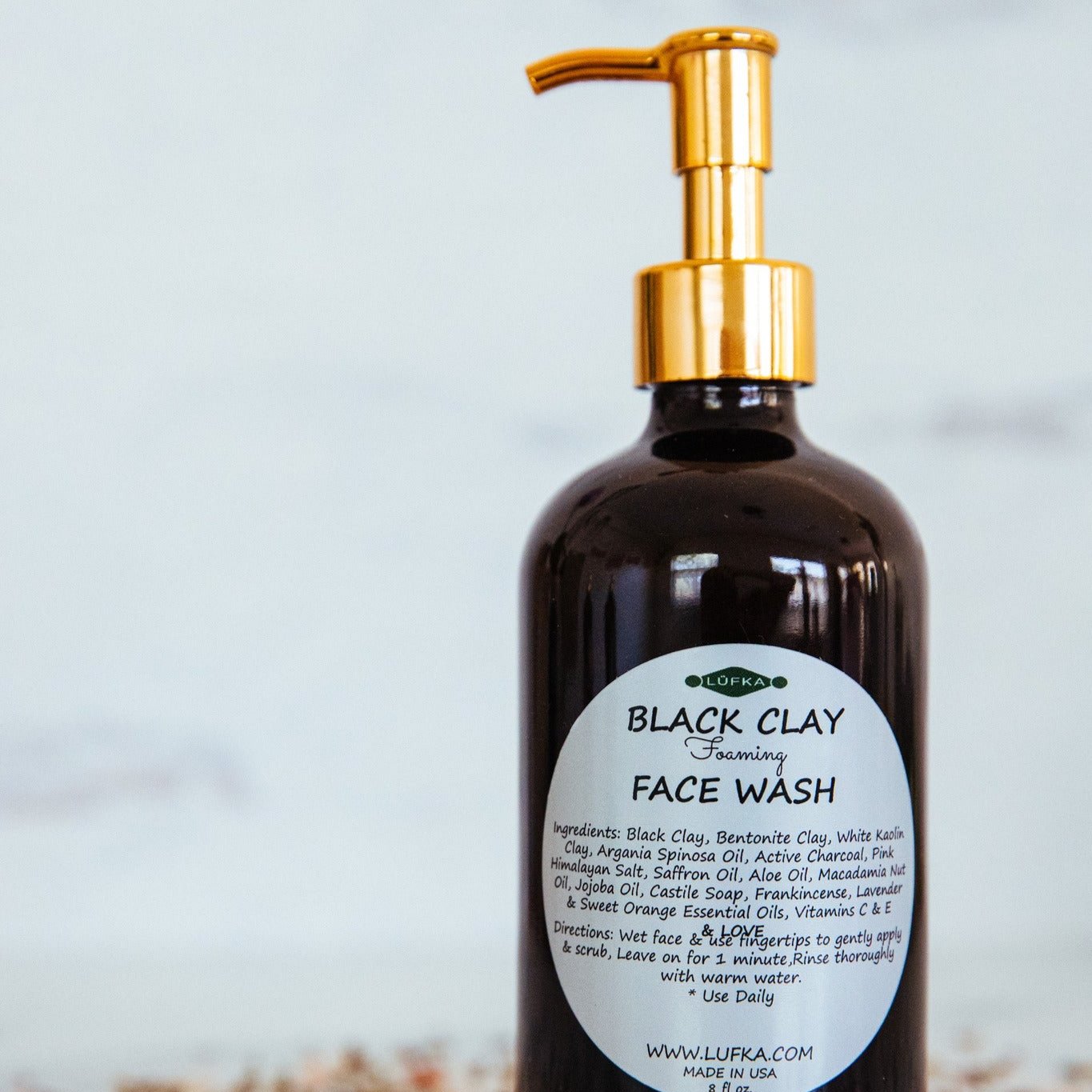 Black Clay Foaming Face Wash