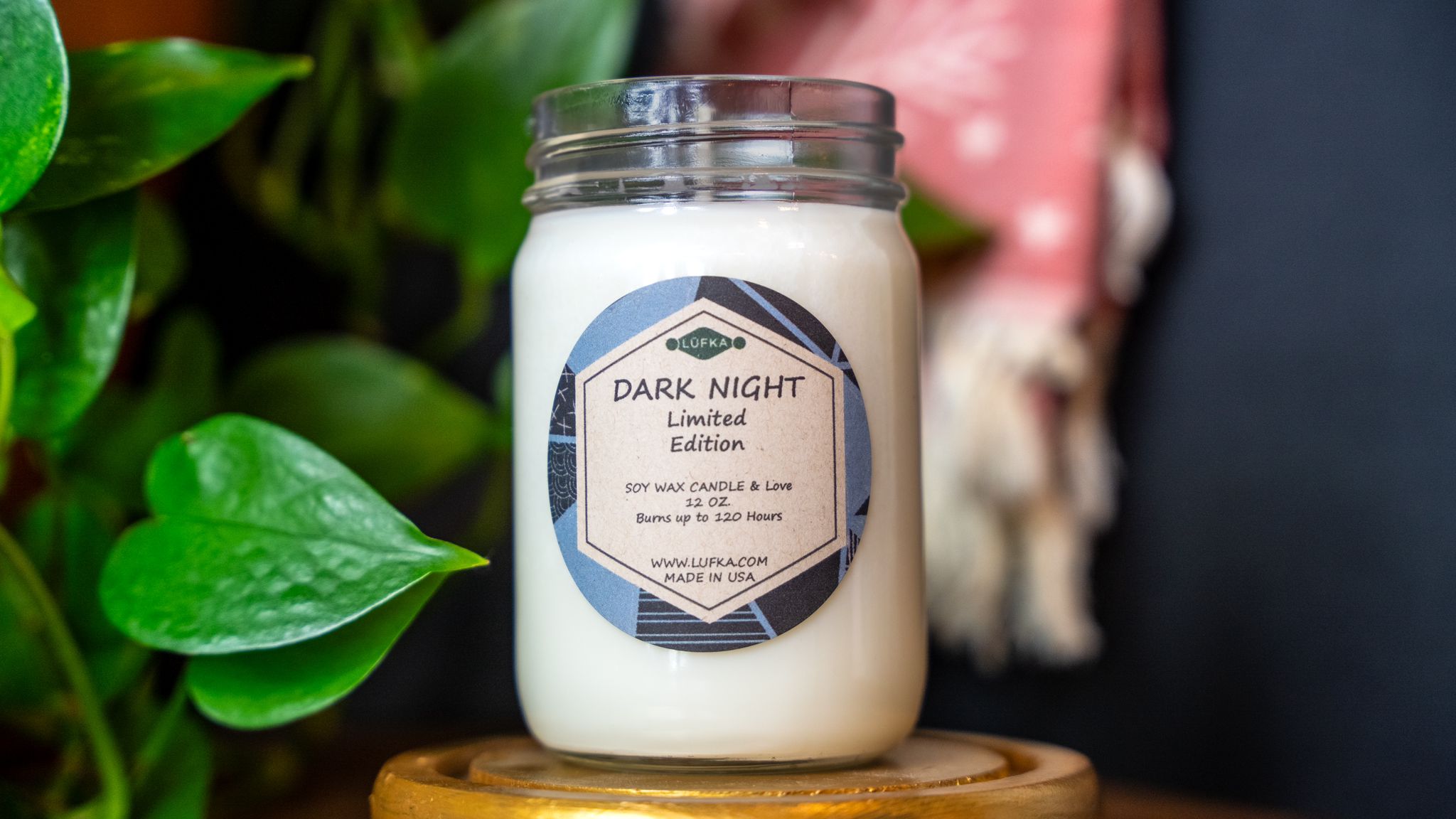 Dark Night Soy Wax Candle