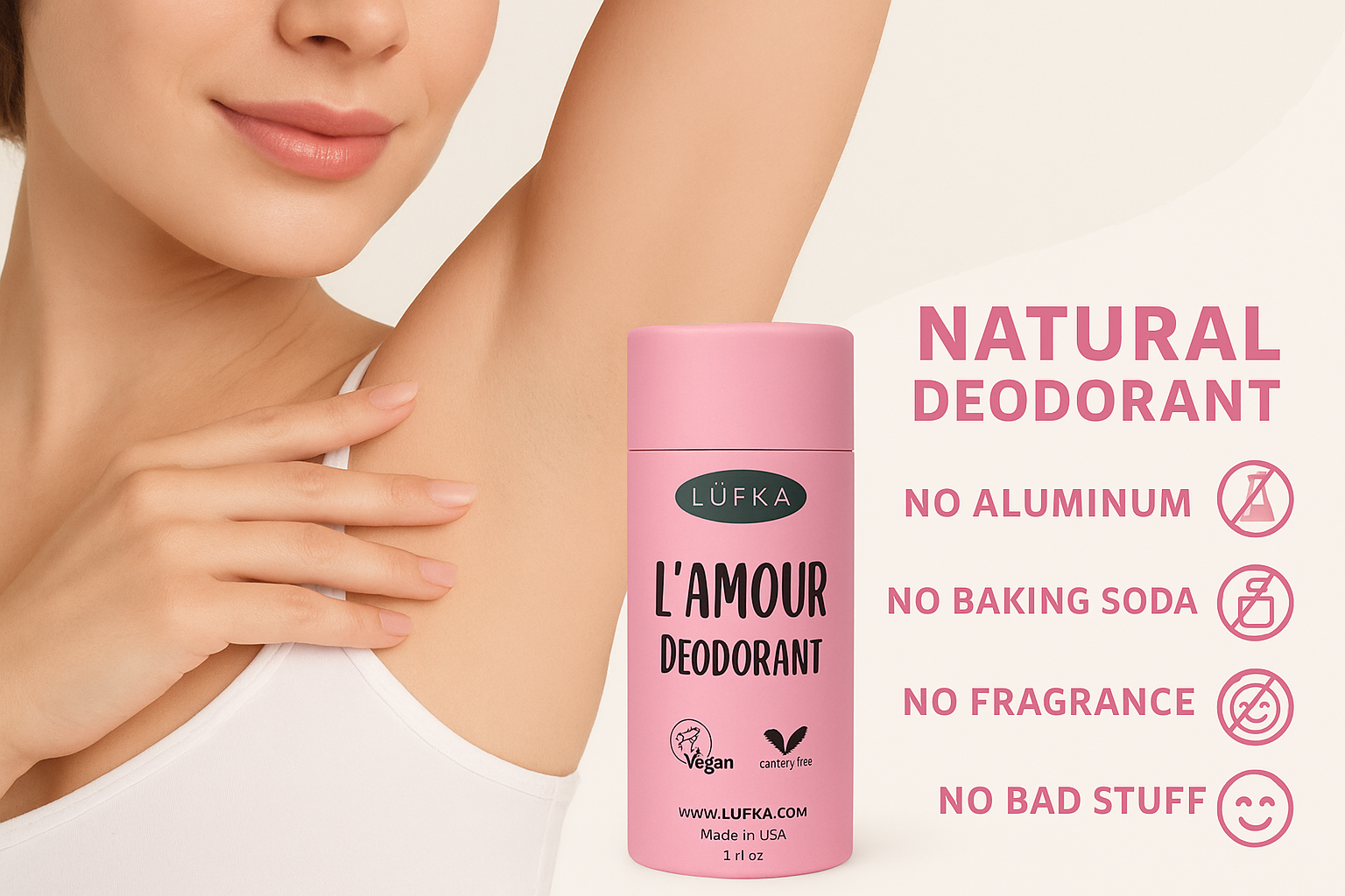 LÜFKA Natural Deodorant