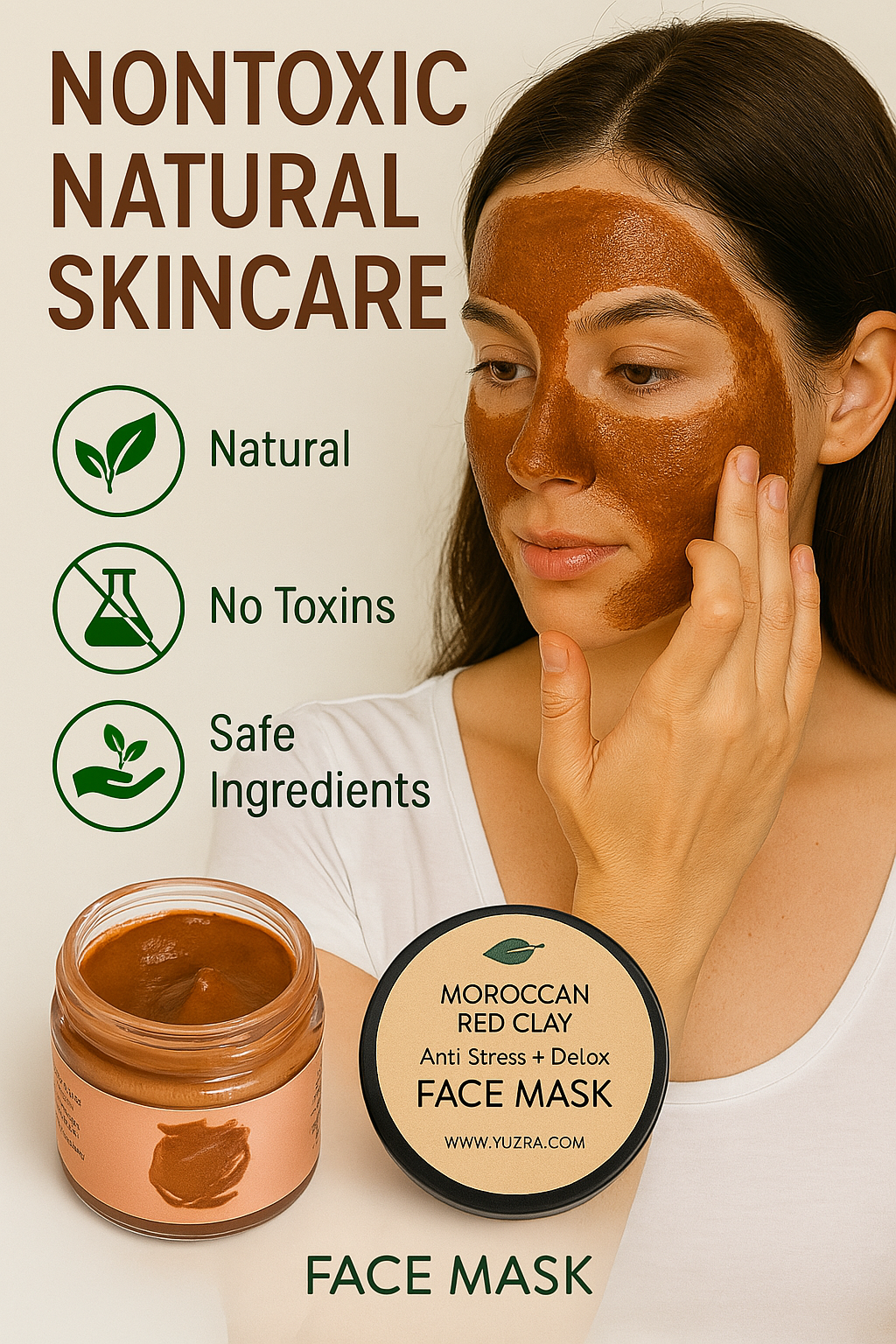 Deep Clean & Nourish Set ( Moroccan Red Clay )