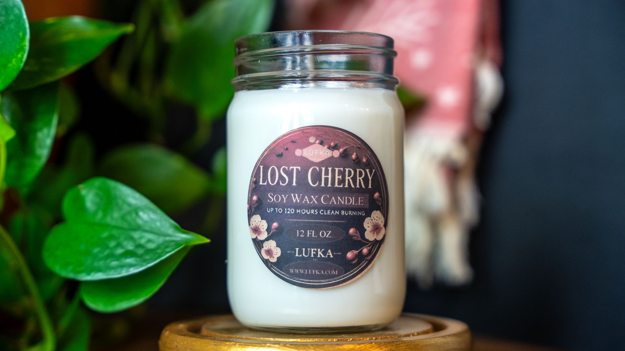 Lost Cherry Soy Wax Candle