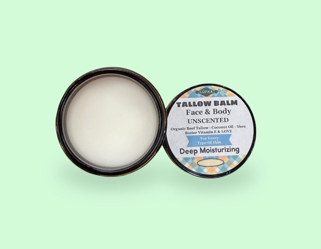 Tallow Balm Face & Body - Deep Moisturizing for Every Skin Type