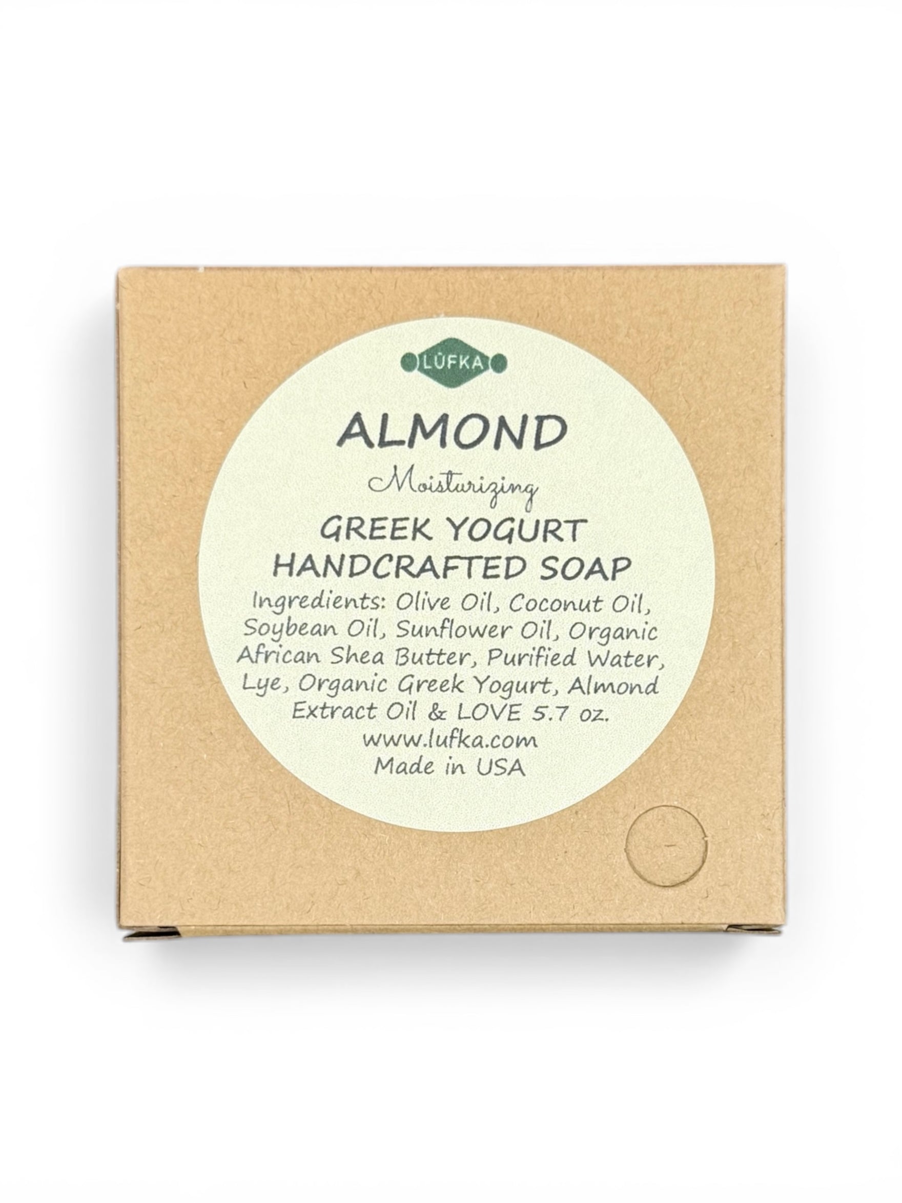 Almond Greek Yogurt Soap