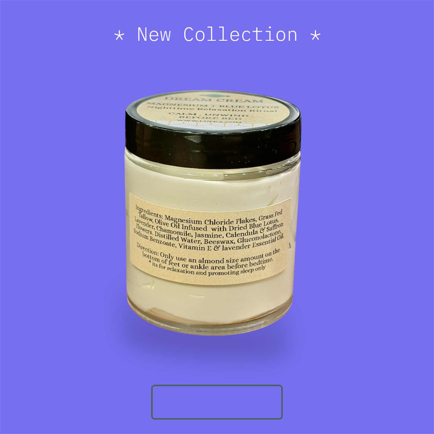 DREAM CREAM MAGNESIUM + BLUE LOTUS