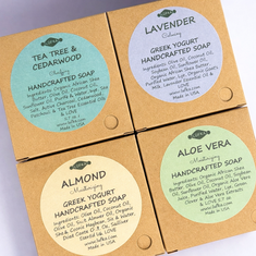 The Balanced 4 Handcrafted Bar Soap Collection