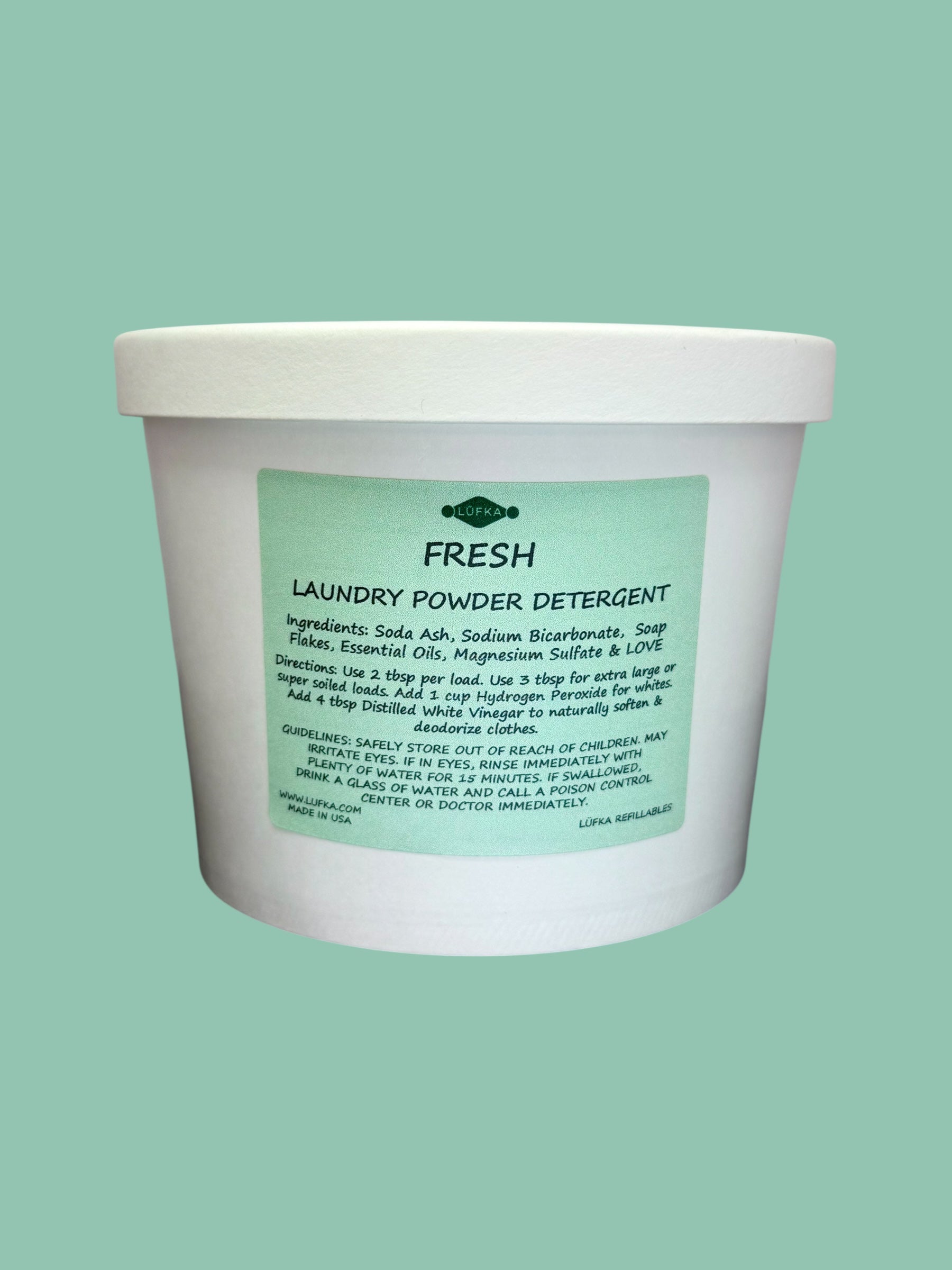 Fresh Natural Laundry Powder 184 Loads