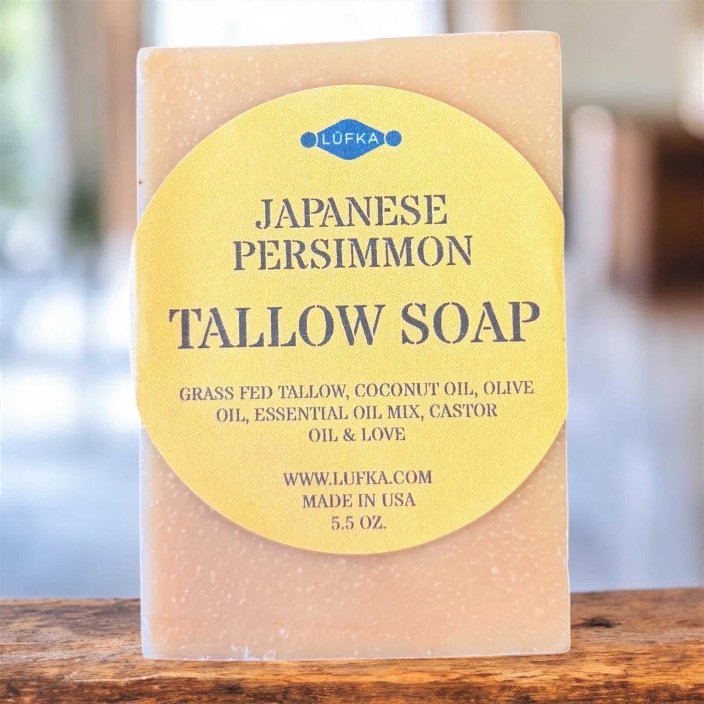 Japanese Persimmon Tallow Soap
