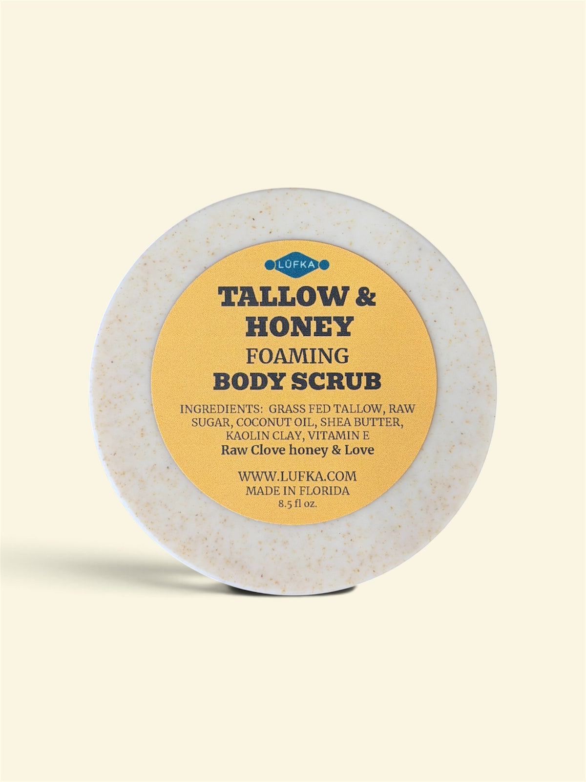 Tallow & Honey Foaming Sugar Scrub