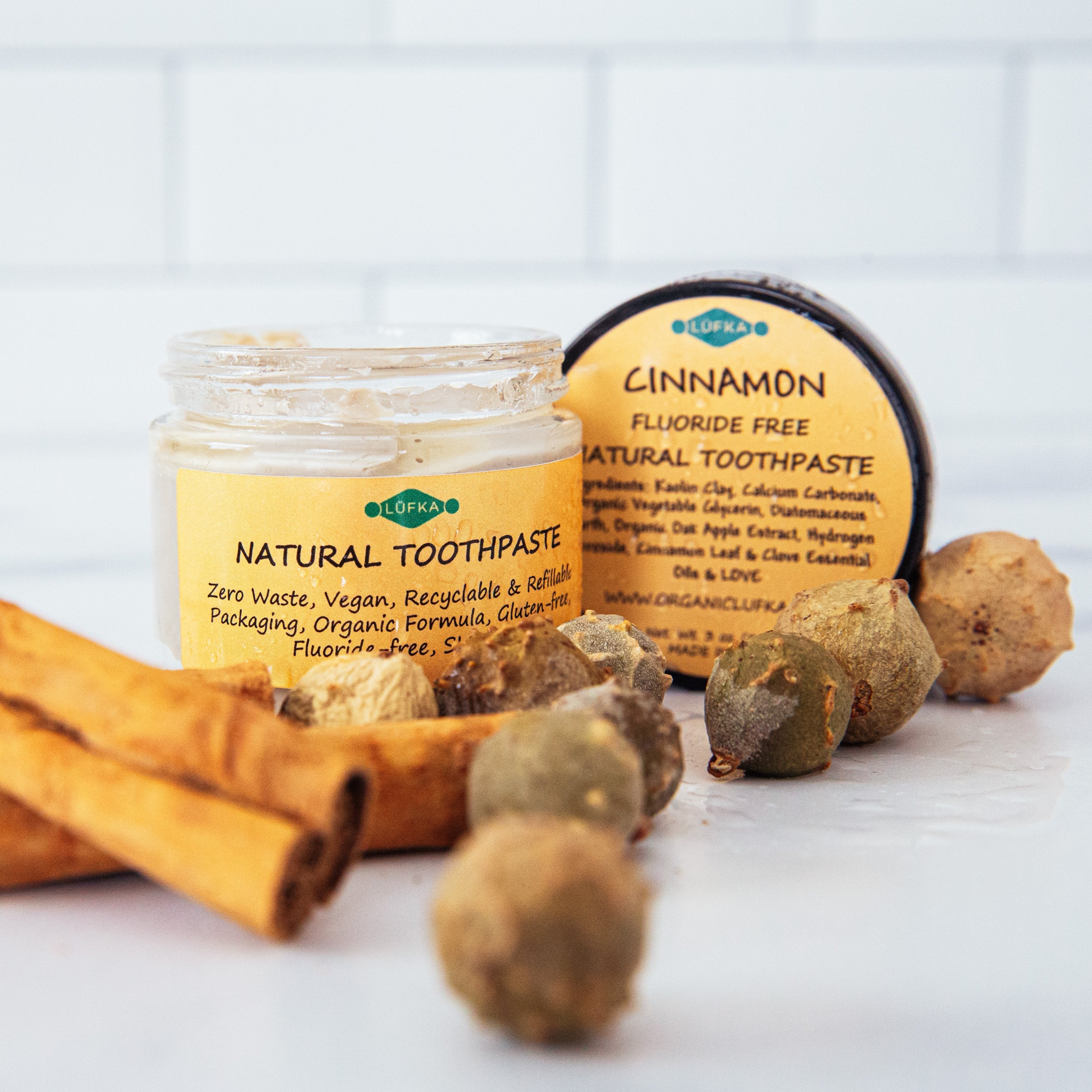 Cinnamon Natural Toothpaste – LÜFKA