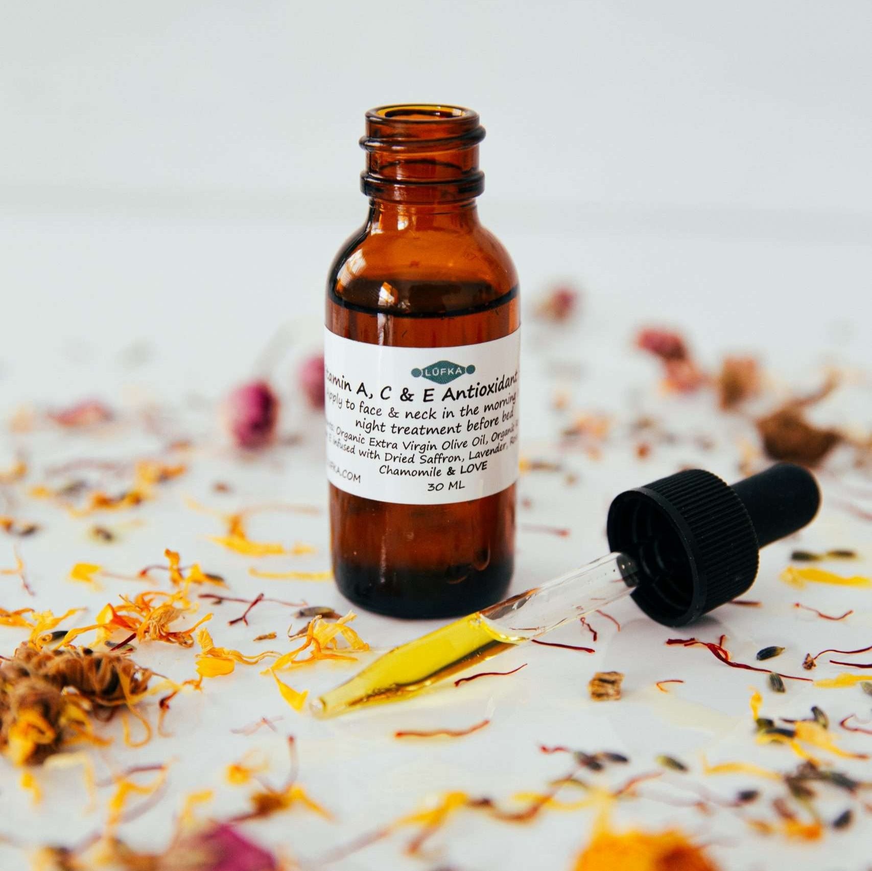 Vitamins A, C & E Antioxidant Facial Serum Oil