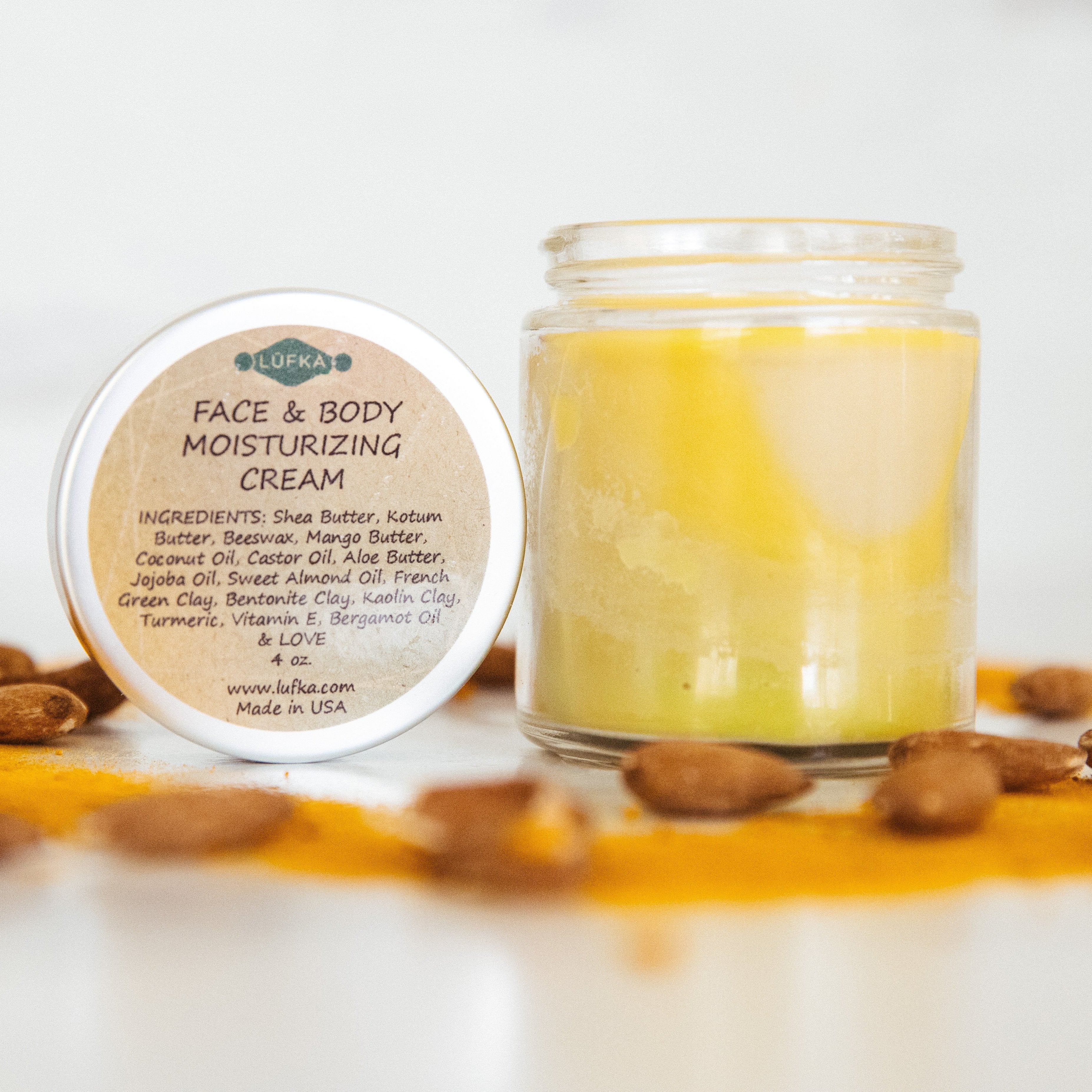 Shea Butter & Turmeric Face & Body Moisturizing Cream