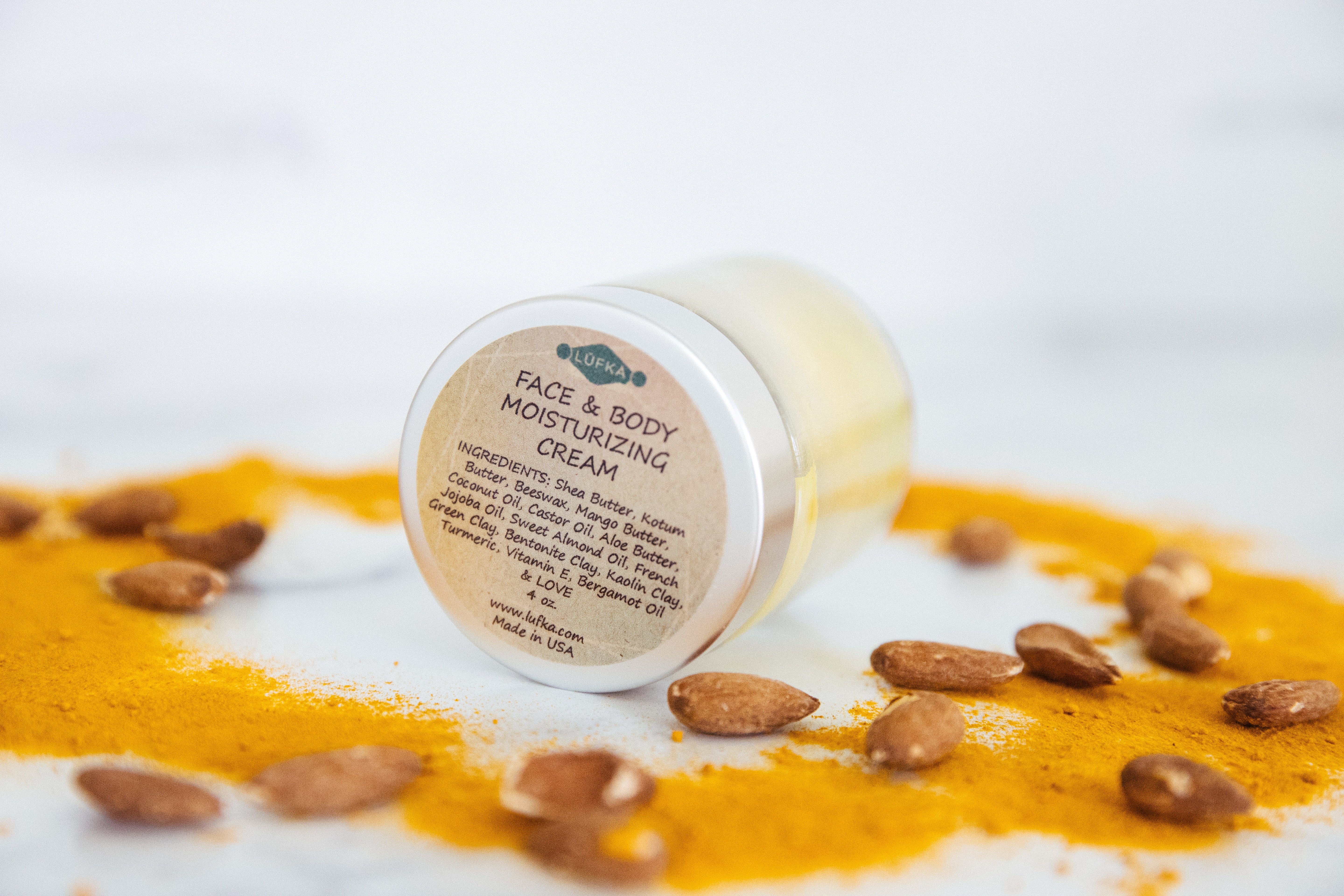 Shea Butter & Turmeric Face & Body Moisturizing Cream