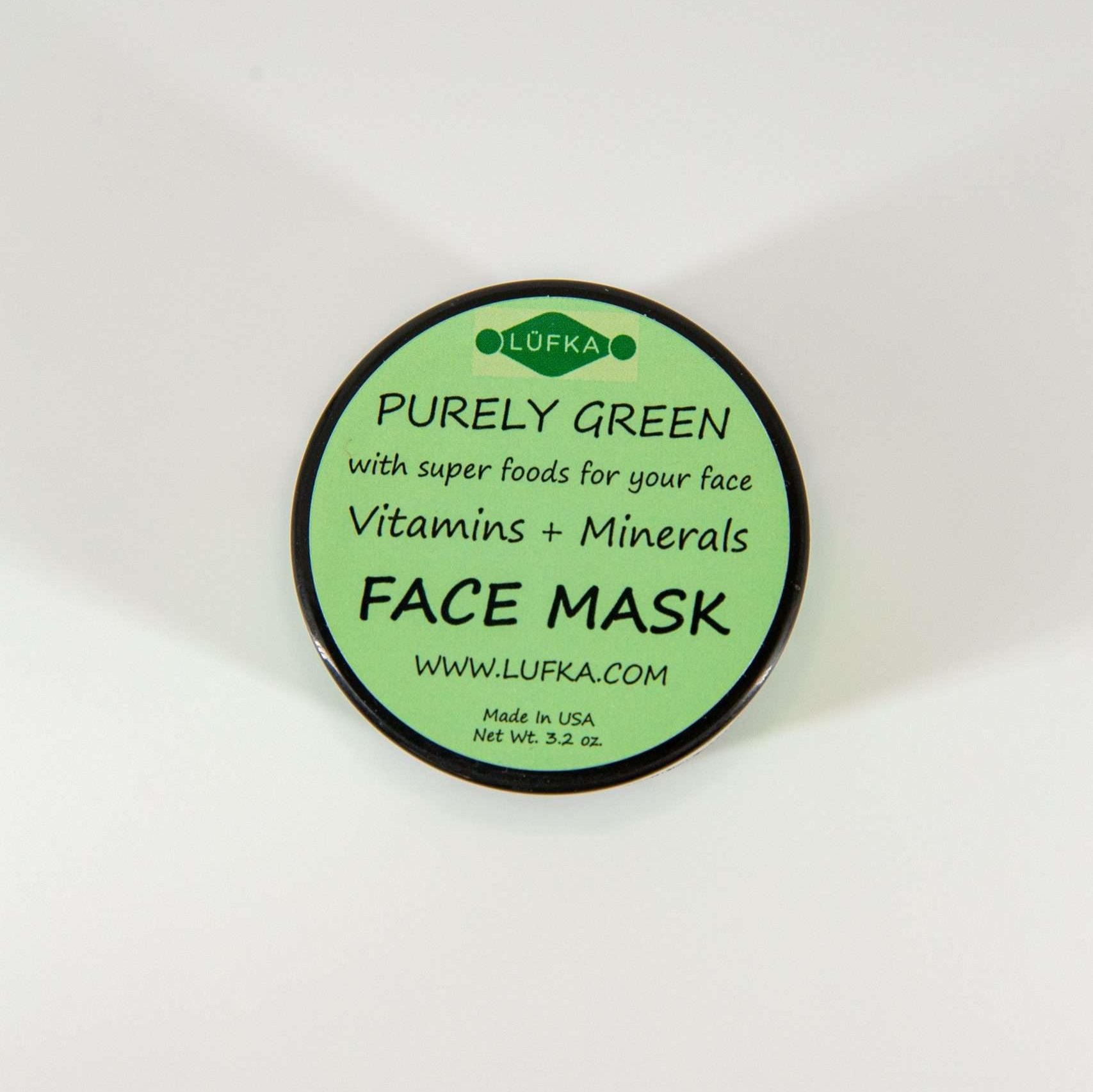 Purely Green Face Mask