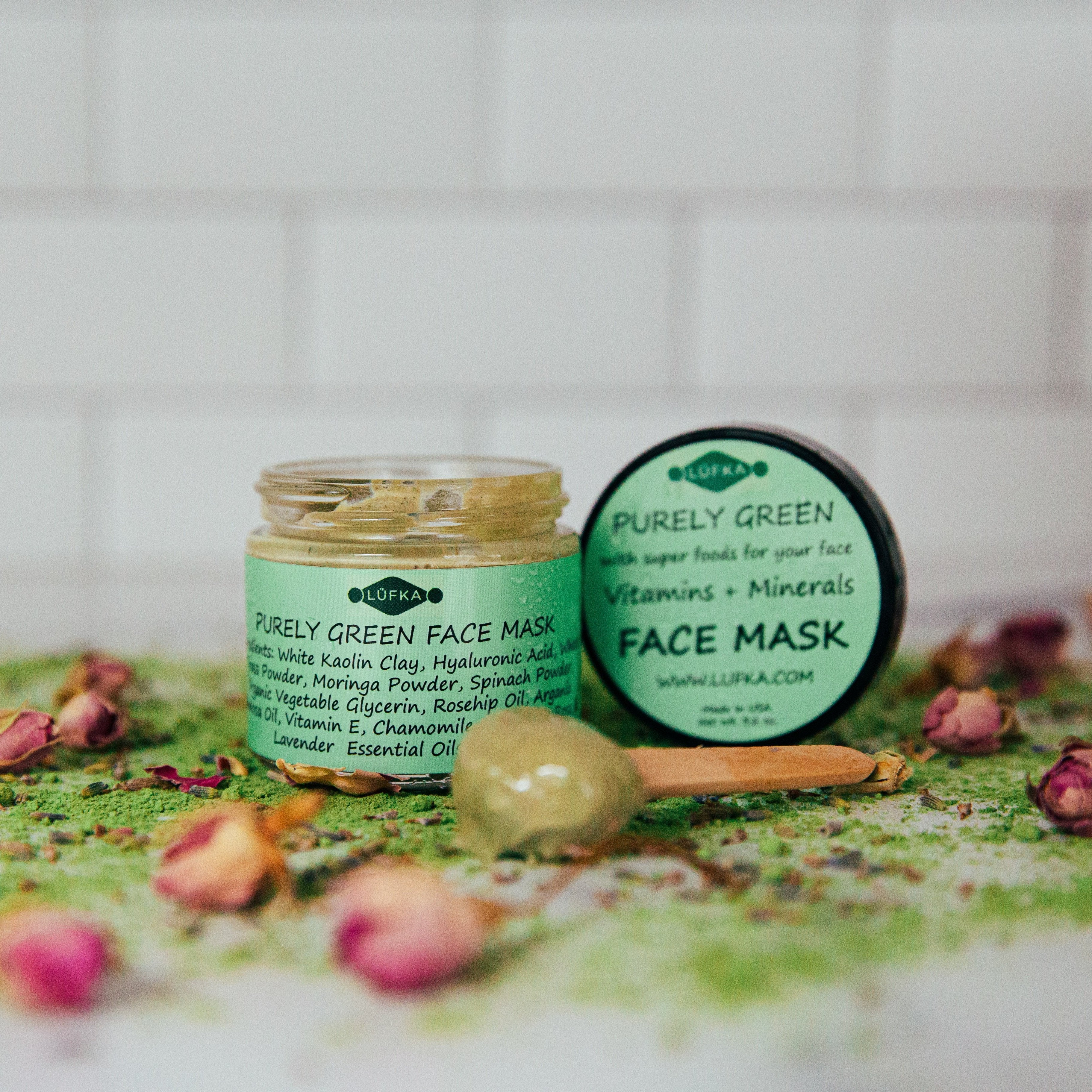 Purely Green Face Mask