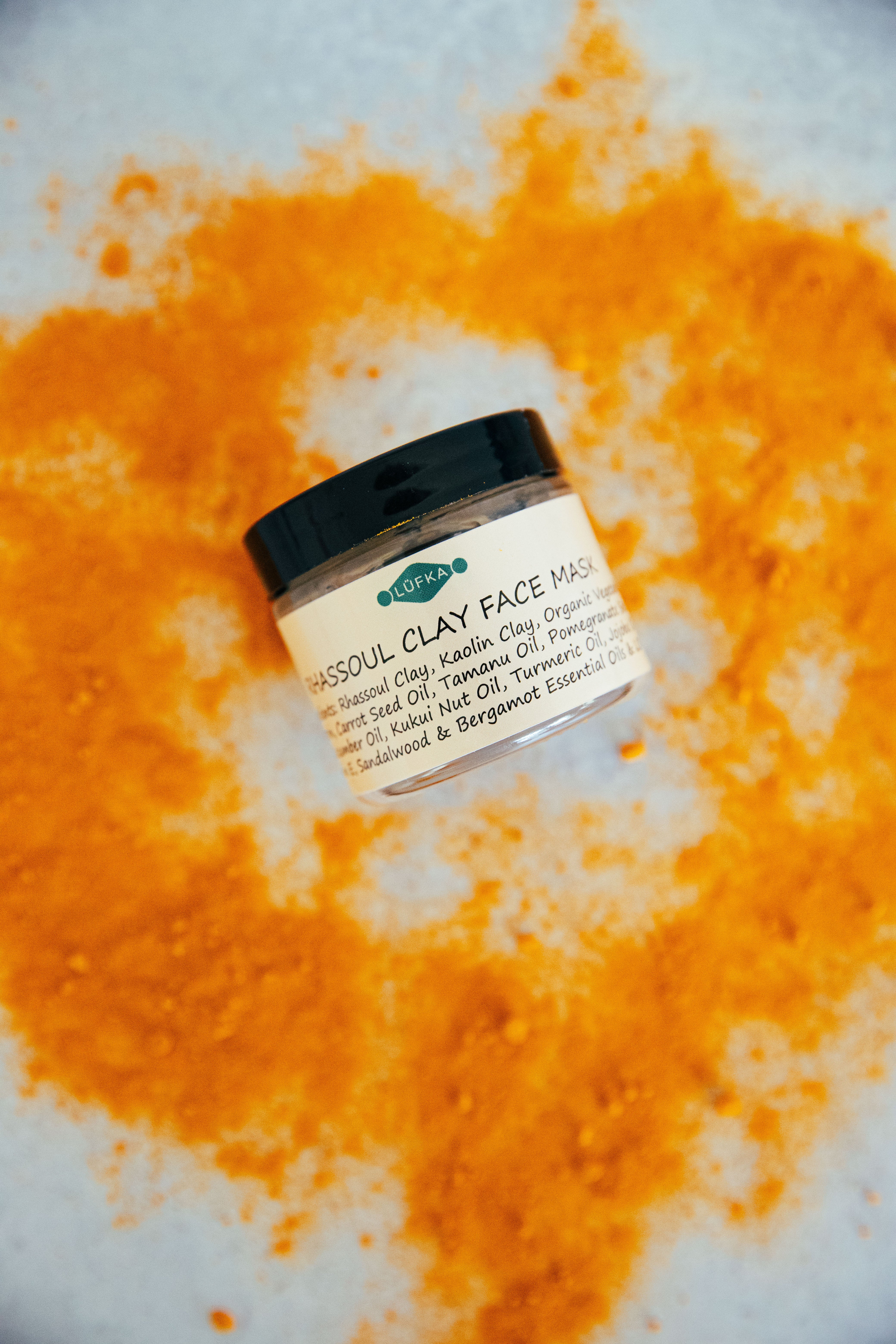 Rhassoul Clay & Turmeric Face Mask