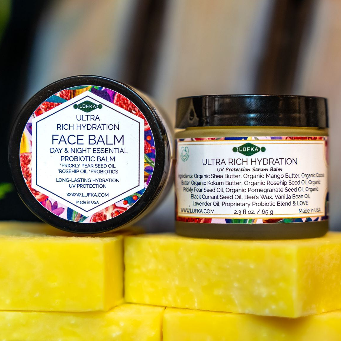 Ultra Rich Hydration Face Balm - Day & Night Essential Probiotic Balm