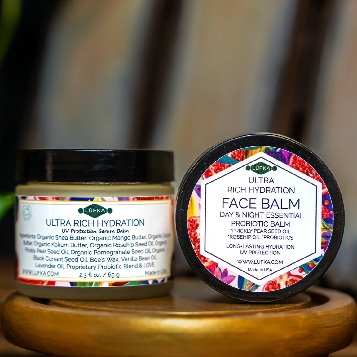 Ultra Rich Hydration Face Balm - Day & Night Essential Probiotic Balm